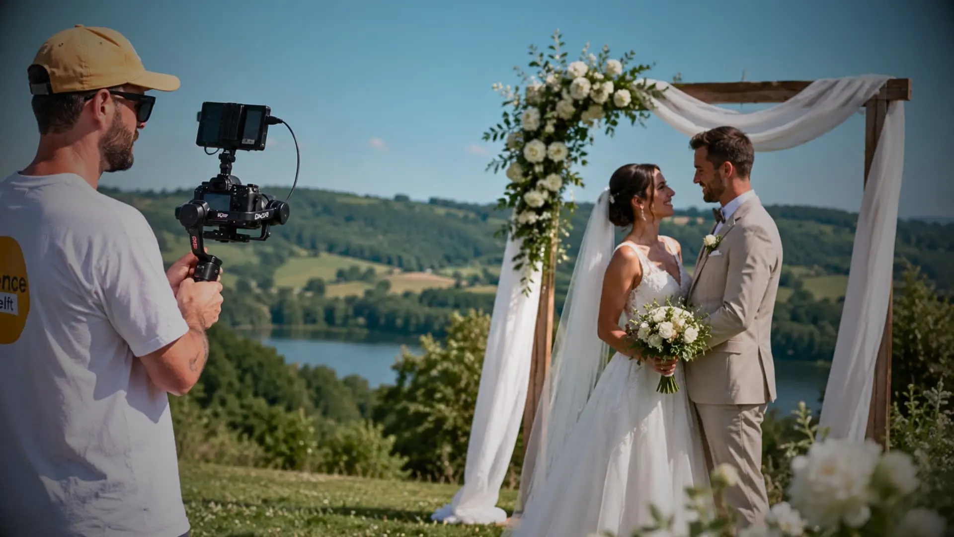 Film de mariage cinématographique en Bretagne — Mariage Bretagne Films